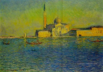 San Giorgio Maggiore Claude Monet Peinture à l'huile